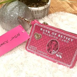 Betsey Johnson Azalea Rosebud XOMINI Cardholder